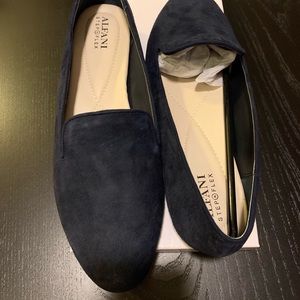 Navy Loafers